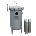 Edelstahl-Beutel-Filtergehäuse 0.5um Flüssigkeitsfiltration Wasserreinigung